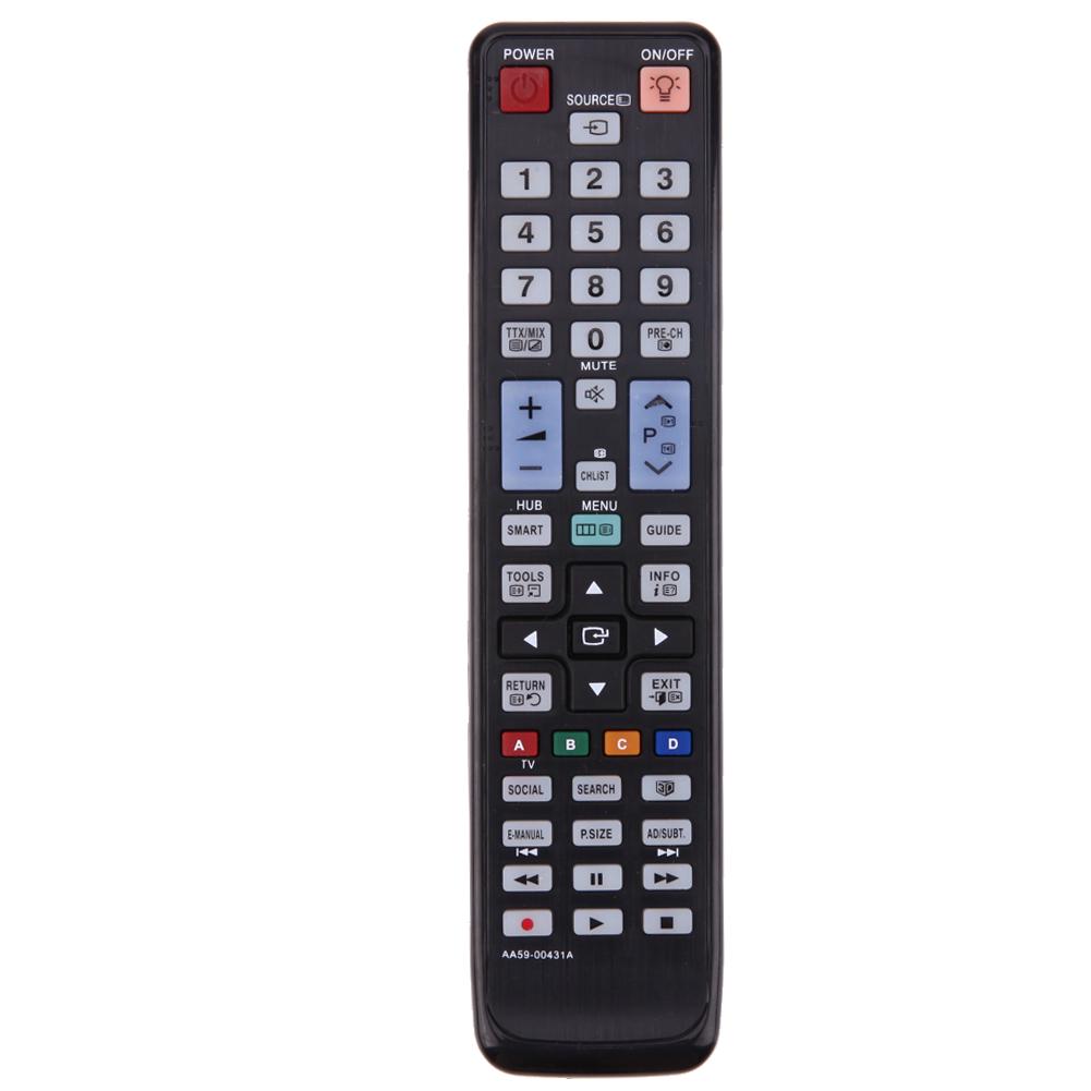 AA59-00431A Remote Control Battery Powered Replace Remote Control Replacement Remote Control for Samsung LCD LED 3D TV