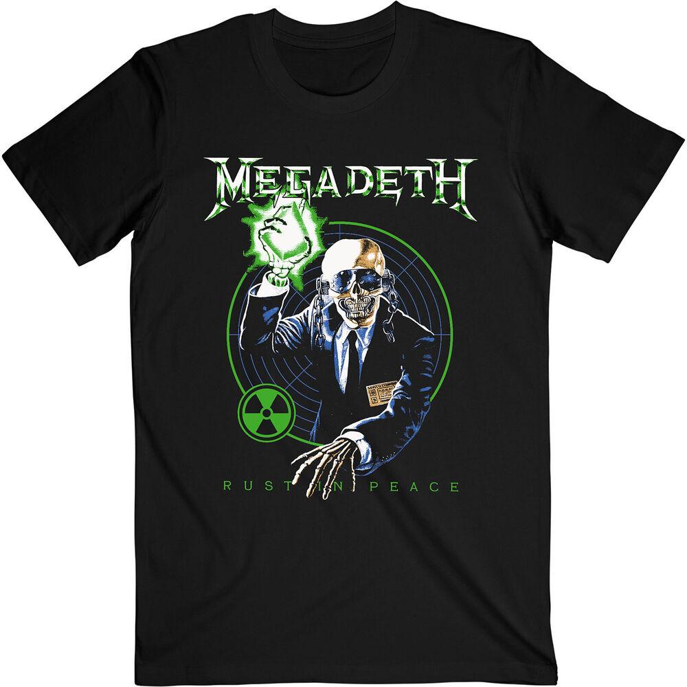 

Футболка унисекс Megadeth Vic Target Rip Anniversary Herren S