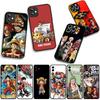 Phone Cover Luffy One Piece Roronoa Zoro Casing for Apple iPhone 16 15 14 Plus 13 12 Mini 17 Pro Max + ProMax 16E Air 15+ Case