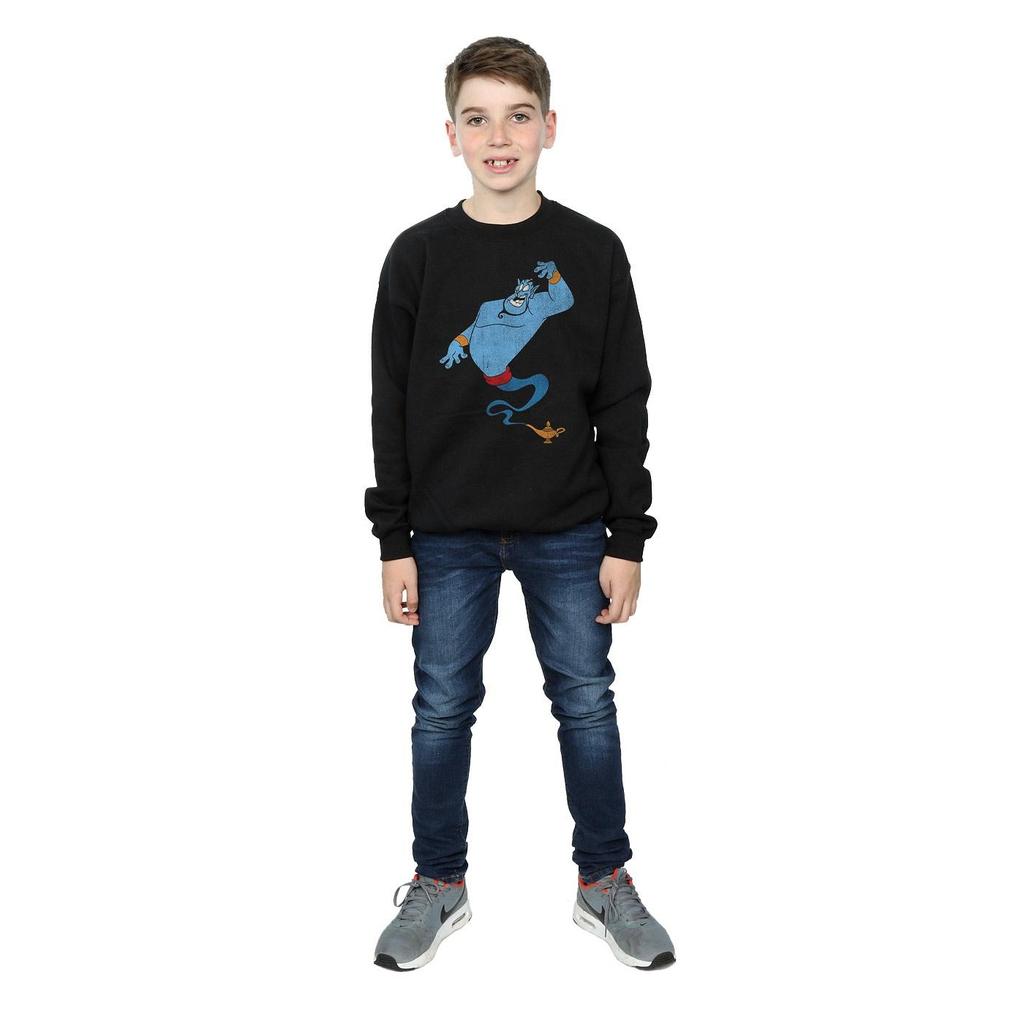 Disney Jungen Aladdin Klassischer Dschinni Pullover