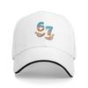 Six Seven 6 7 Ice Cream Hands Meme Baseball Cap Running Hippie High Quality Hip Hop Hats Male Fashion Design Baseball Caps