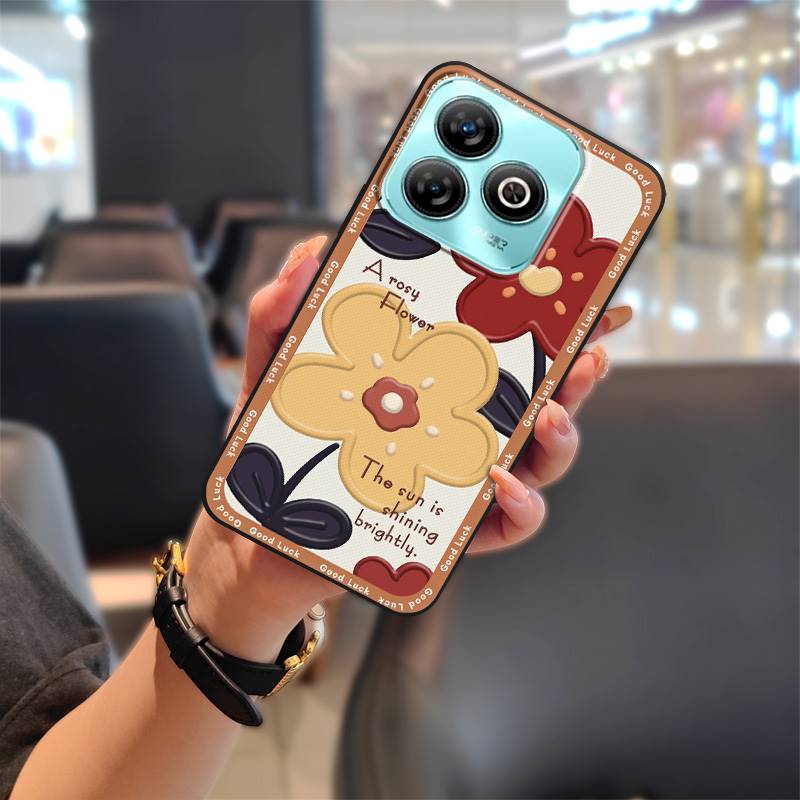 

Грязеотталкивающий защитный чехол для телефона ZTE Blade A75 4G/Z2359 задняя крышка полный охват мягкий чехол ударопрочный милый мультяшный ZTE Blade A75 4G/Z2359