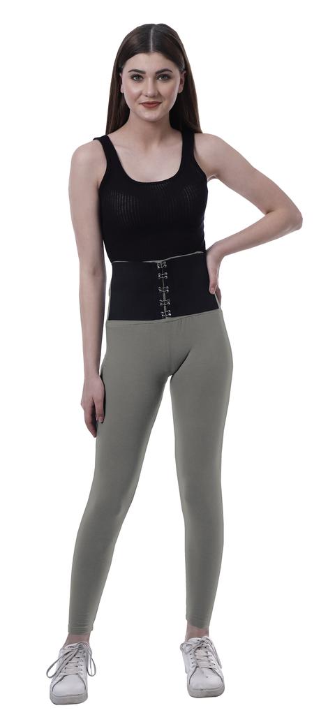 Moomaya High Waisted Yoga Pants For Women Corset Style Trendy Workout