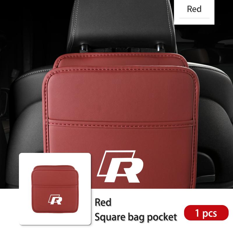 Portable Car Foldable Trash Can Hanging Stuff Storage Case For Volkswagen VW Scirocco Passat Polo B5 B6 B7 CC Tiguan Sharan 5HDSA
