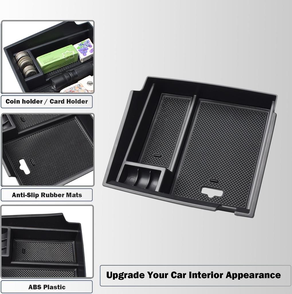 Armrest Storage Box Tray For Honda Accord Sedan 2013 2014 2015 2016 2017 Center Console Organizer Secondary Storage Car Box Tray