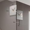 Luxury Wall Clocks Elegant Nordic Interior  Wall Adhesive Watch Unique Luminous Clocks Noiseless Living Room Clock Decoration