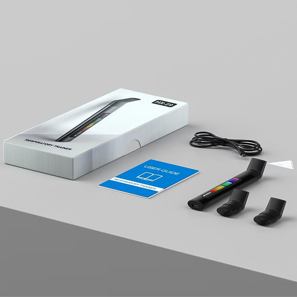 Portable Respiratory Training Device Lung Capacity Exercise Fitness Aerobic Exercise Exercise Auxiliary Training Device