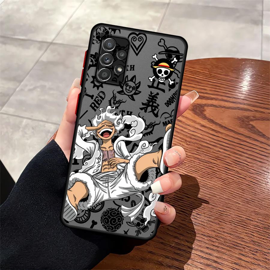 Phone Cover Case for Samsung Galaxy A52S A72 A16 A15 A56 A55 A73 A33 A17 A52 A54 A35 A34 A36 A14 A23 A53 One Pieces Anime