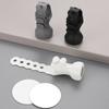 Silicone Silicone Door Stop Suction Cup Silence Protection Door Handle Cover Anti-Damage Protective Pad Silent Protection Pad