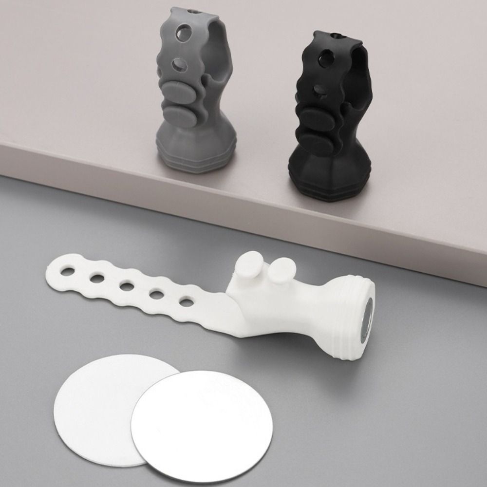 Silicone Silicone Door Stop Suction Cup Silence Protection Door Handle Cover Anti-Damage Protective Pad Silent Protection Pad