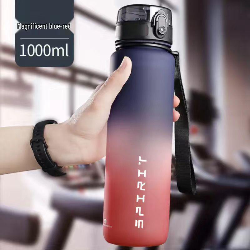 

Gradient Color Large Capacity Sports Water Bottle – Portable & Stylish for Men and Women. 650ml