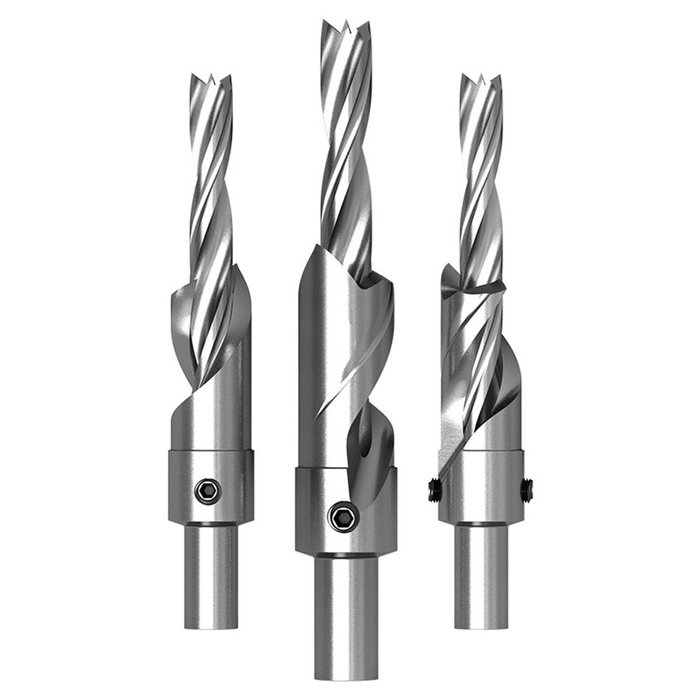 Woodworking Punching Flat Bottom Drill Bit Woodworking Drill Drill Bit Countersunk Head Salad Drill