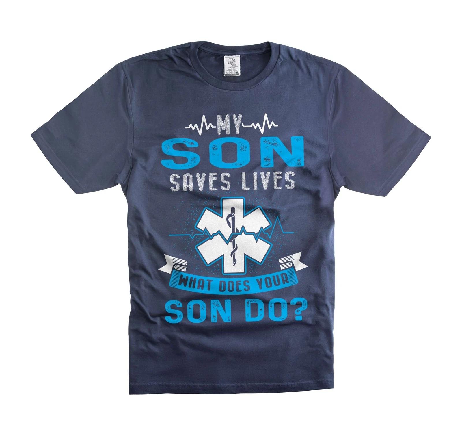 Paramedic Parent Shirt Mom Dad T-shirt Gift for Paramedic parent mens womens tee S
