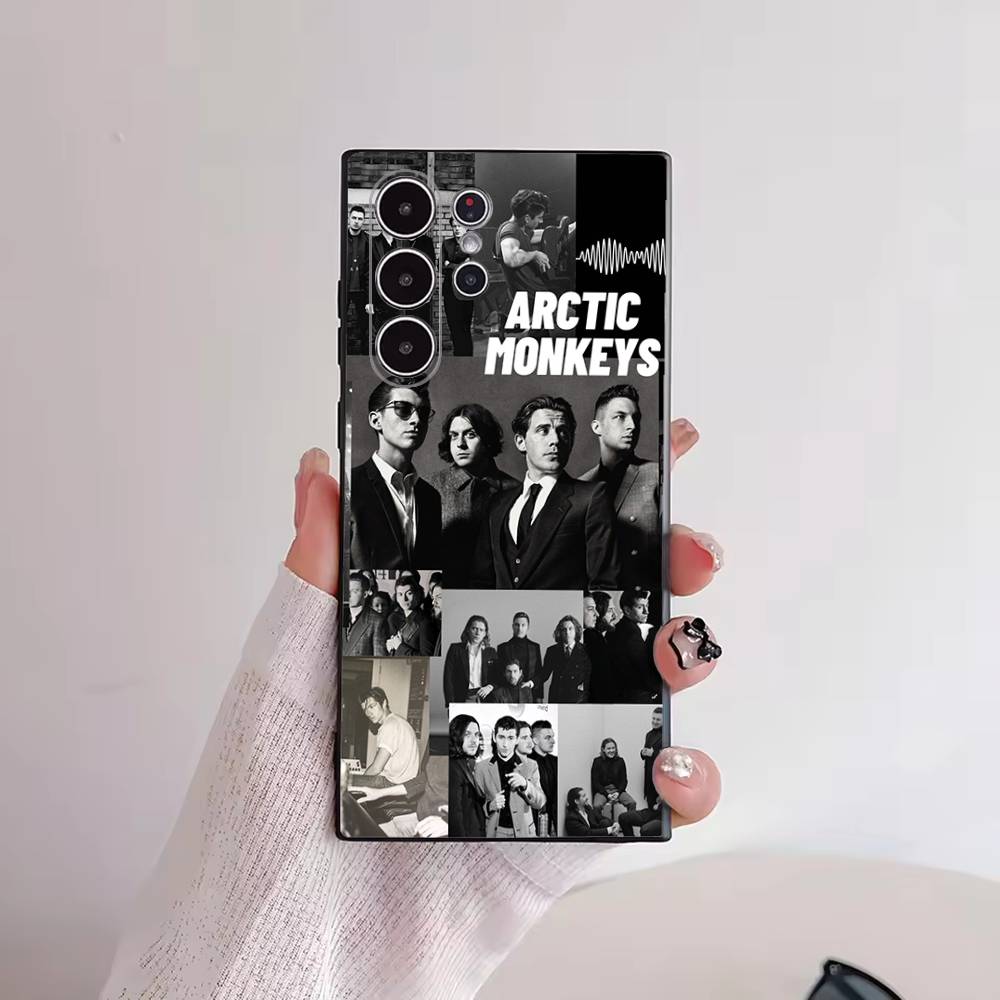 A-Arctic M-Monkeys Rock Band Phone Case for Samsung Galaxy S30 26 25 Ultra Plus S24 23 22 FE Lite S21 20 TPU Cover