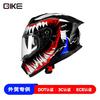 Full Face Motorcycle Helmet ABS Safety Gear Riders ECE CCC Certified All Season Use