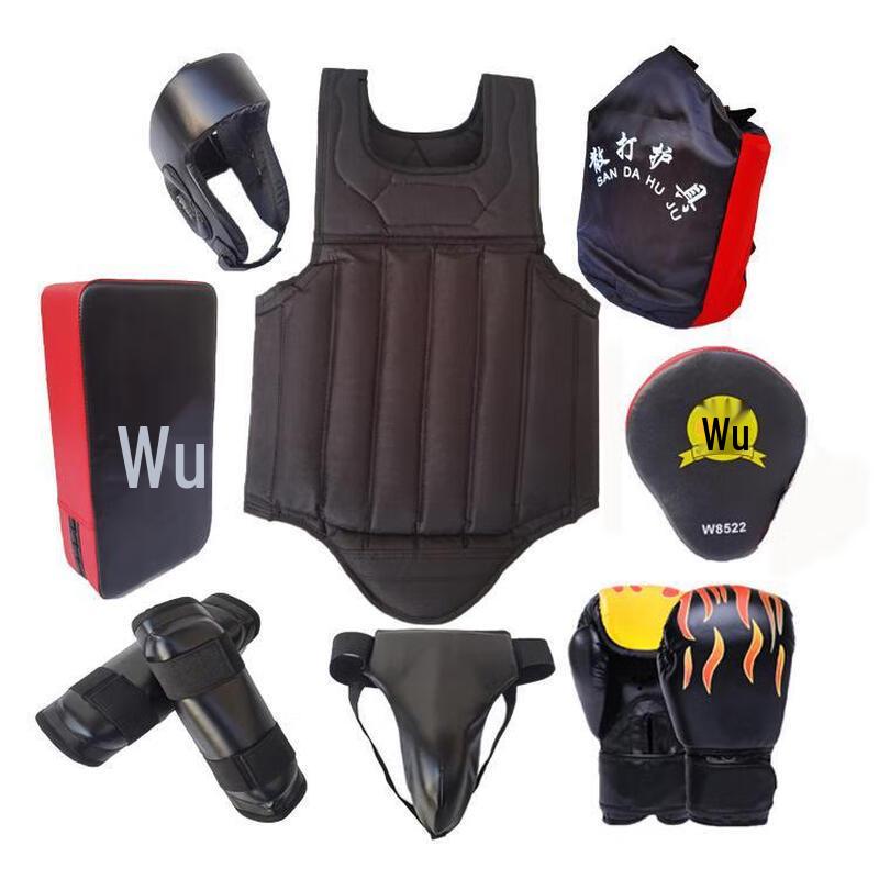 WEZHO Sanda Protective Gear Set for Kids & Adults