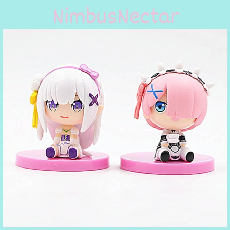Charming Miniature Rem And Ram Dolls Set From Re Life In A Different World From Zero