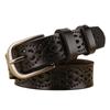 Retro Leather Waist Belt For Women With Twolayer Cowhide Material And Simple Pin Closure
