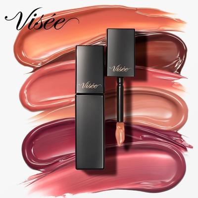 Batom Líquido Visee Nenmak Fake [Todas as 8 Cores] 6mL - Gloss Labial Volumizador de Longa Duração com Ingredientes de Sérum