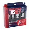 KYO-EI BullLock TUSKEY Lock Nuts, M14XP1.5, 4-Piece Set, Plated, T600