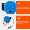 Functional Garden Hoses Reel with Wear Resistant PU Material 180° Swivel Hoses Reel for Long Lasting Performances