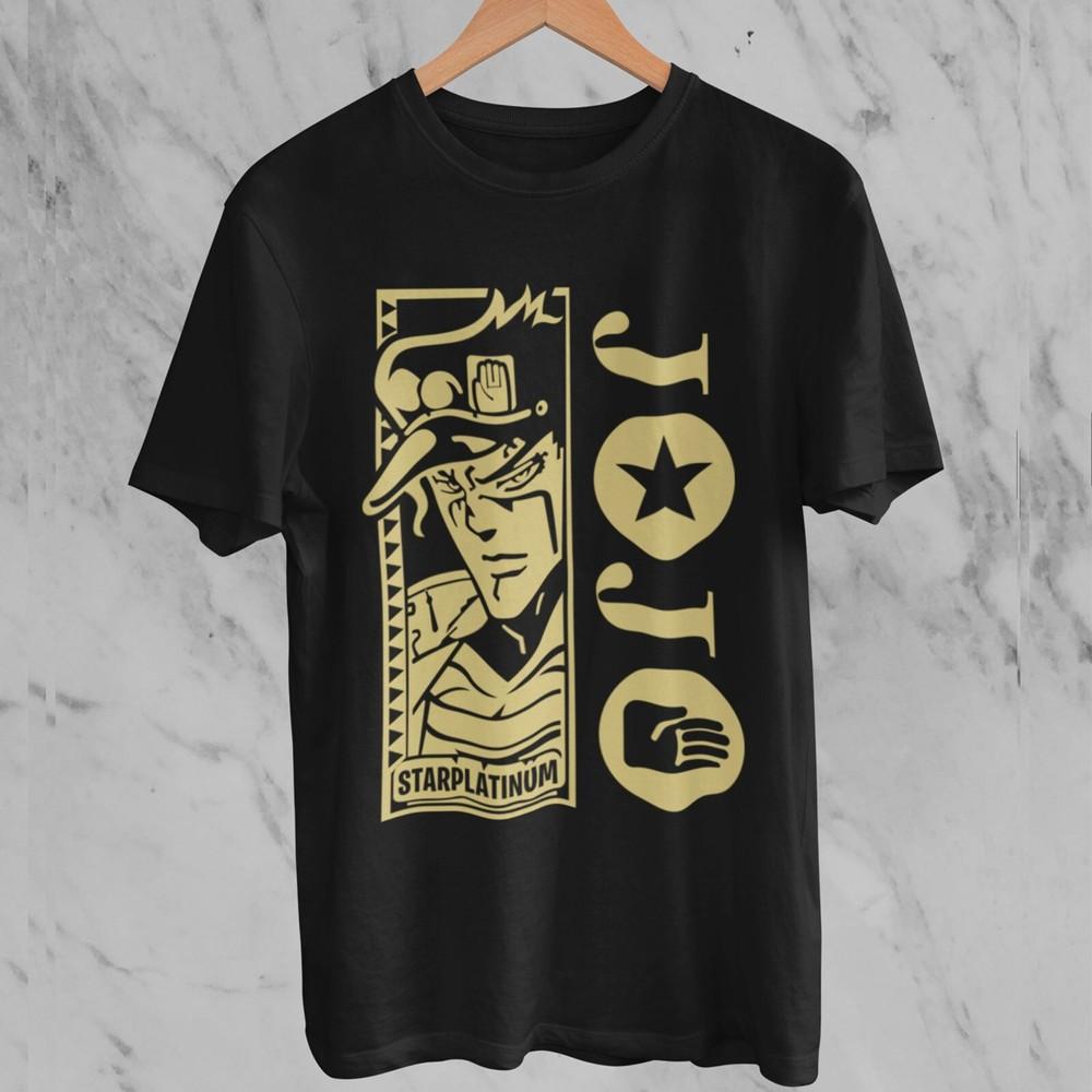 

Jotaro kujo t-shirt Graphic tee New t-shirt man comic best gift t-shirt S