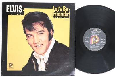 LP Record ELVIS PRESLEY - Let's Be Friends CAS2408 RCA CAMDEN 1975 US Rock Used
