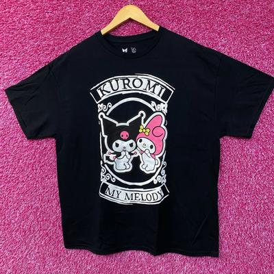 T-shirt Kawaii Sanrio Kuromi e My Melody
