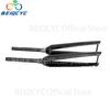 Carbon Internal Cables Fiber Road Front Fork Thru Axle  Disc Brake Racing Road Fork 700*32C Tapered Tube Cyclocross Rigid Fork