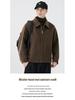 Men's Heavyweight Double-Faced Wool Coat - Thick, Warm Lapel Jacket for Autumn/Winter 2025