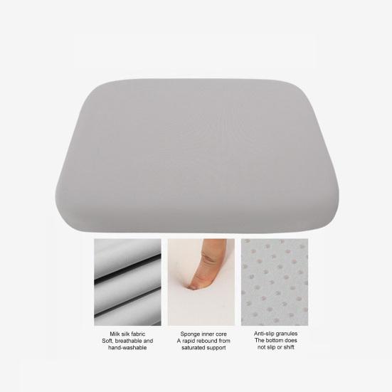 Podsedák z paměťové pěny Prodyšný Pomalý návrat Čtyři roční období Protiskluzový Pratelný potah Elastický Do auta Domácí kancelářská židle Čtvercová podložka na sezení