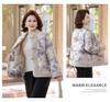Mom's 2025 New Chinese Style Short Warm Coat for Middle-Aged and Elderly - Versatile Autumn/Winter Outerwear