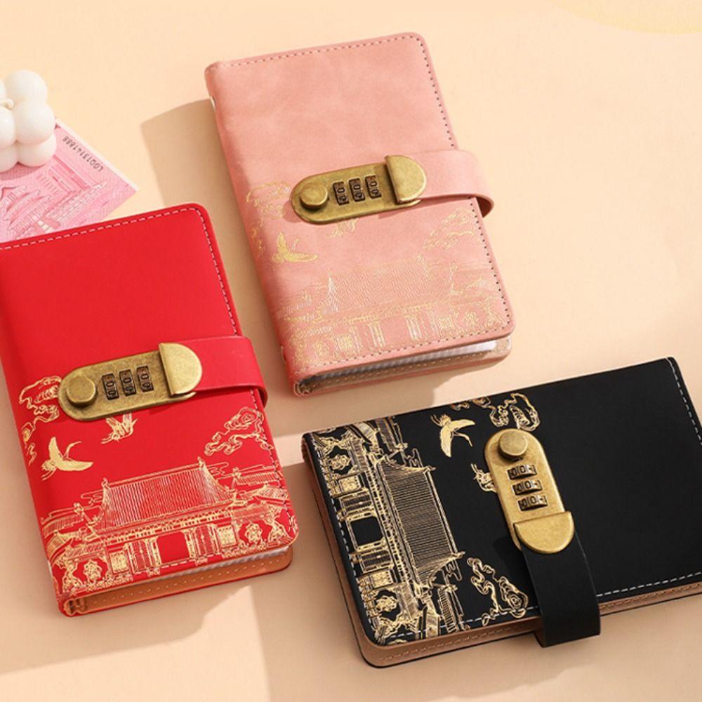 Chinese Style Saving Money Binder Wallet Storage Account Book Planner Organizer Girls Boys