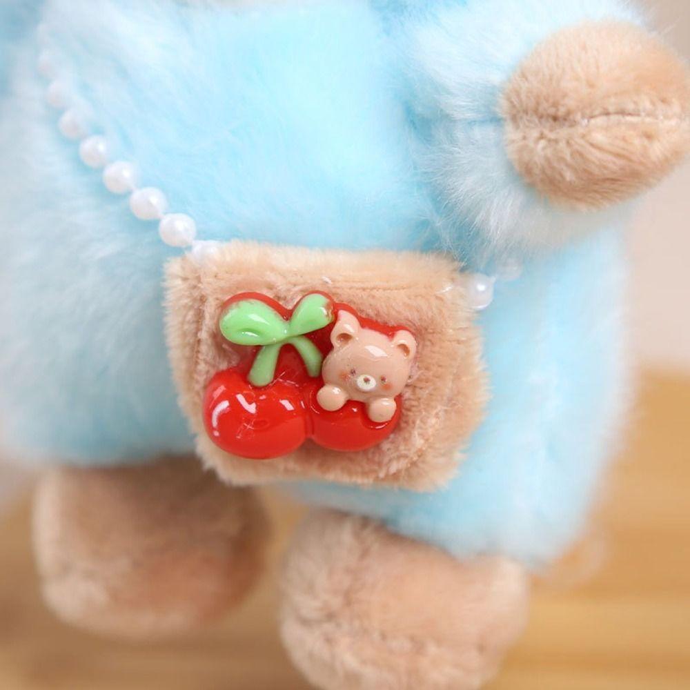 PP Cotton Plush Pendant Soft Plush Sheep Doll Portable Bag Charm  Key Accessory