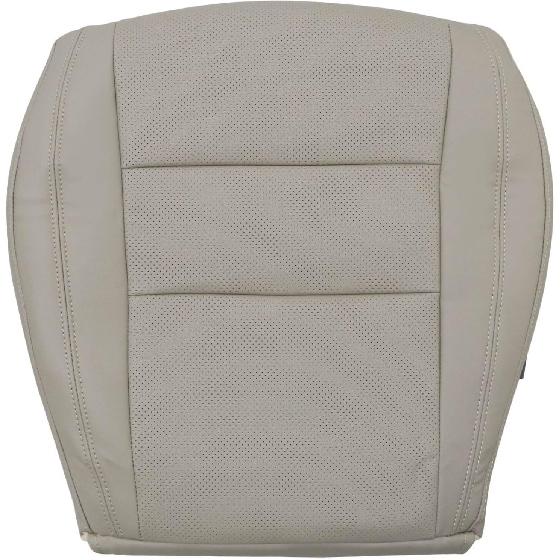 

Priprilod Коричневая перфорированная кожаная нижняя крышка сиденья водителя Замена Совместимо с Jeep Grand Cherokee 2011 20122 2013 2014 2015 2016 дубильная кора