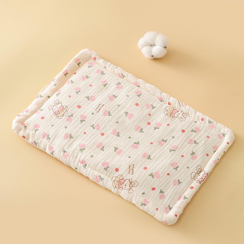 Universal Newborn Fleece Pillow: Soothing Doudou for 0-12 Months