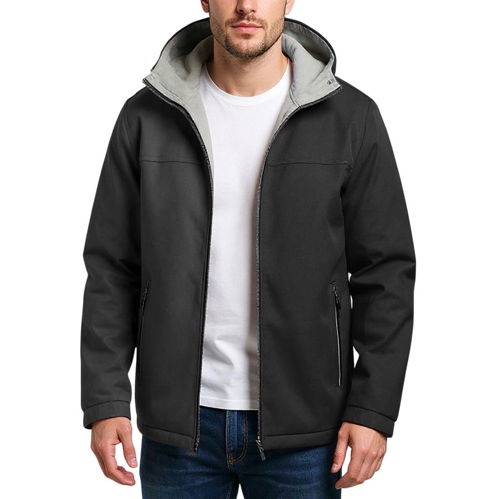 Men's Leisure Hooded Hood Jacket Coat
