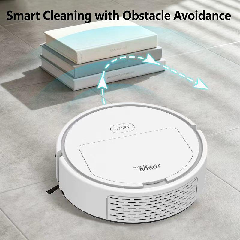 New Automatic Robot Vacuum Cleaner Smart Sweeping Dry Wet Cleaning Machine Charging Intelligent Vacuum Cleaner For Home