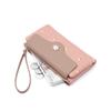 Women Wallets Floral Fresh Style Multi-Card Clutch, Long Wallet, Card Holder, Leather Clip, Coin Purse