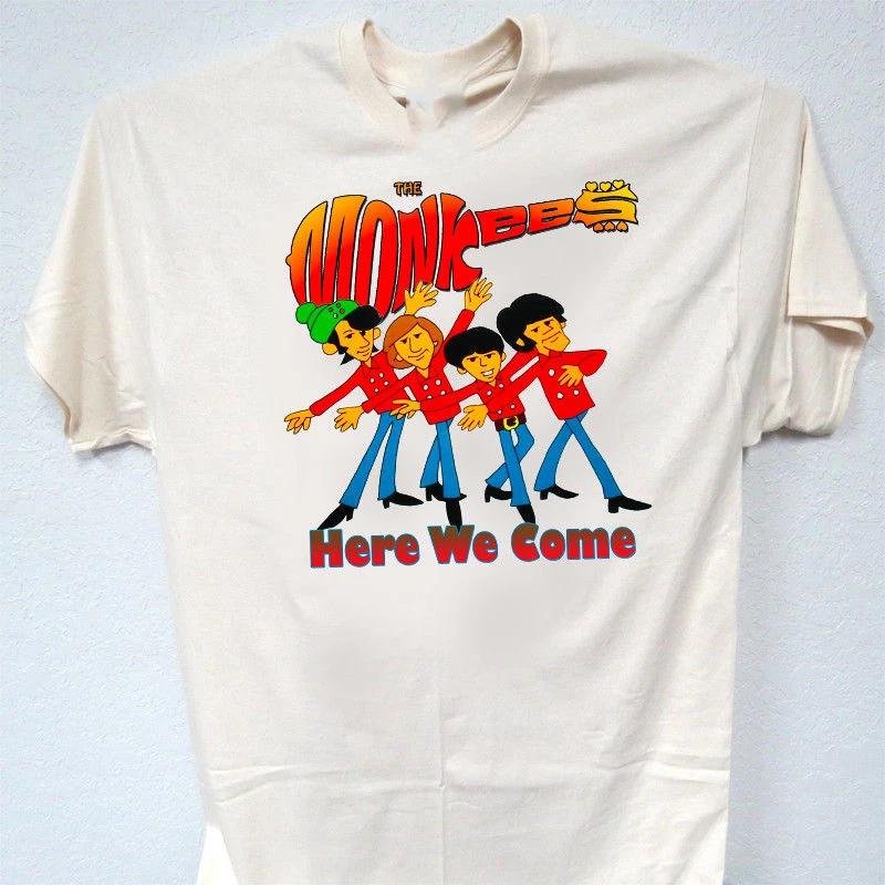 

The Monkees Concert Tour White Unisex Men 100% Cotton T-shirt Mens Tees Top S to 5XL 58 L