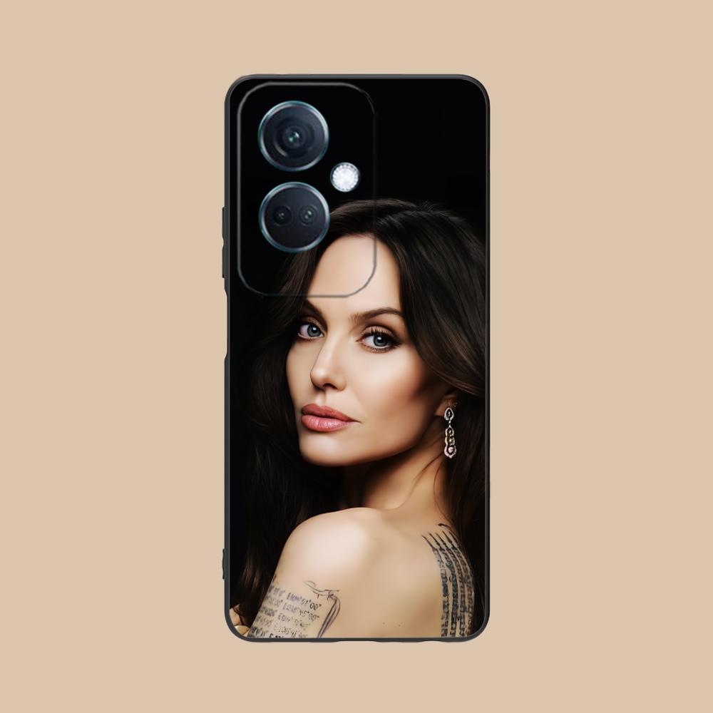 

Angel Jolie Matte TPU Mobile Phone Case for OPPO Reno 14 13 12 11 10 9 8 7 6 5 F T Pro 5G Colorful Printing Cover OPPO Reno5 5G