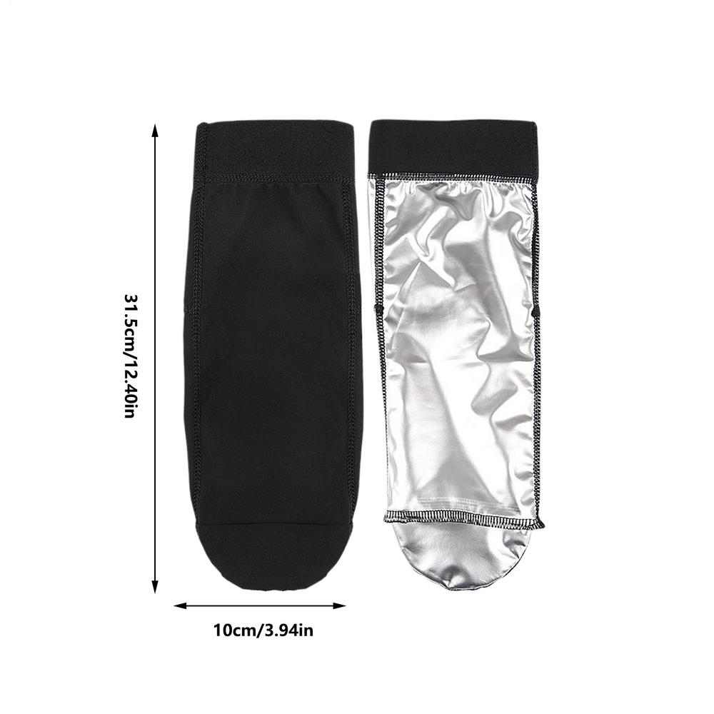 

Yoga Socks Feet Sweating Sauna Socks Sweating Sauna Crew For Adults Women Men Workout Gym Dance Home Beach Water Sleeping срібний