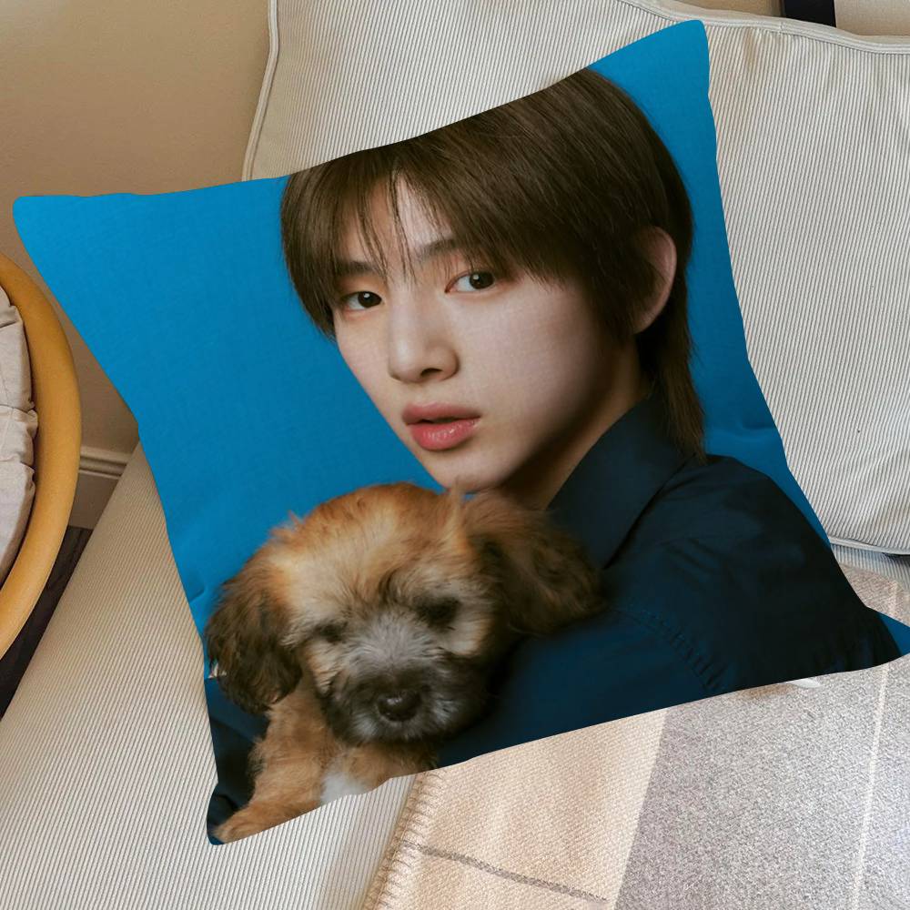 Singer JUHOON Idol  Pillow Cover Sofa Cushion Cover Home Room Decoration Children Gift
