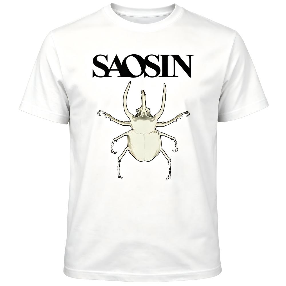 Men's Saosin Band Beetle Insect Graphic T-Shirt