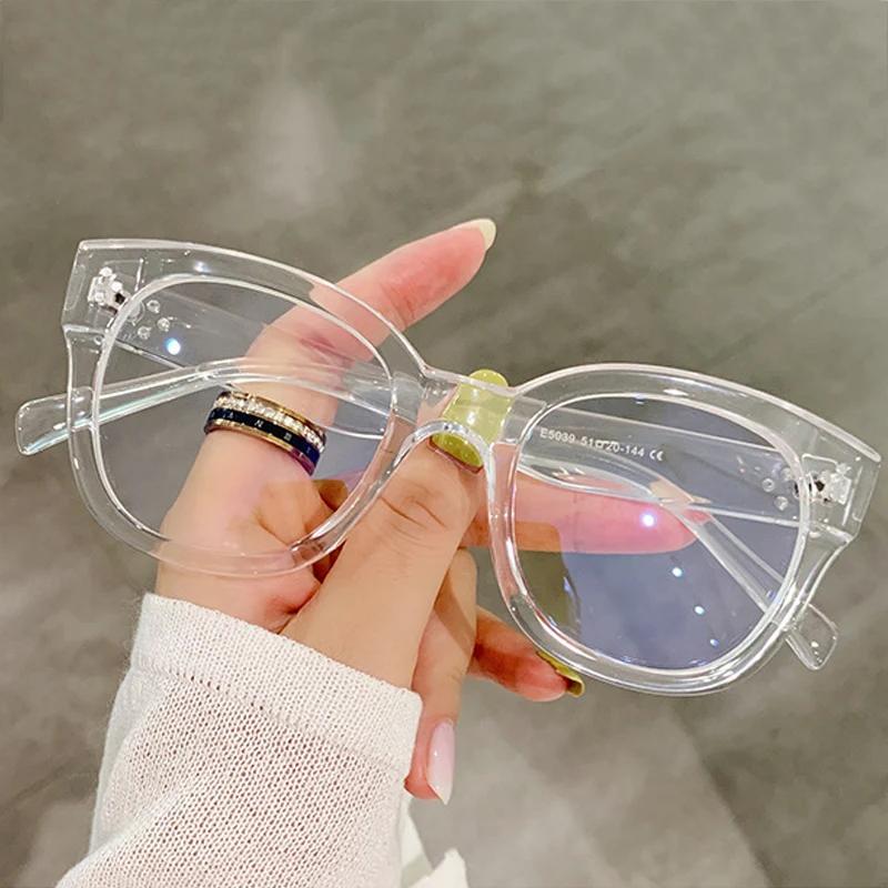 Fashion Square Glasses Frames Women Men Retro Prescription Eyewear Clear Lens Unisex Optical Frames for Ladies and Gentlemen