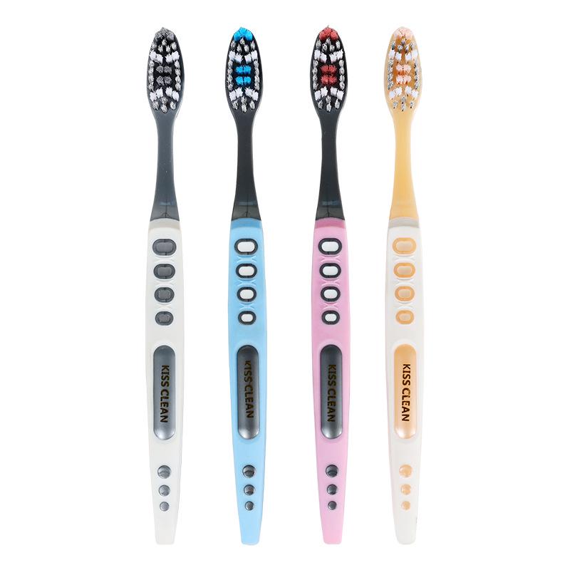 Saturday Essentials Men's Toothbrush Set (30 Pcs) - Unique Bristle Design