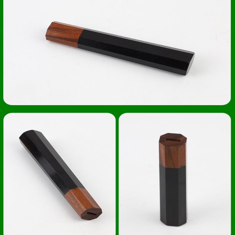 Octagonal Knife Handle For Diy Semi-Finished Handmade Damascus Steel Knife Material Kitchen Knife Handle