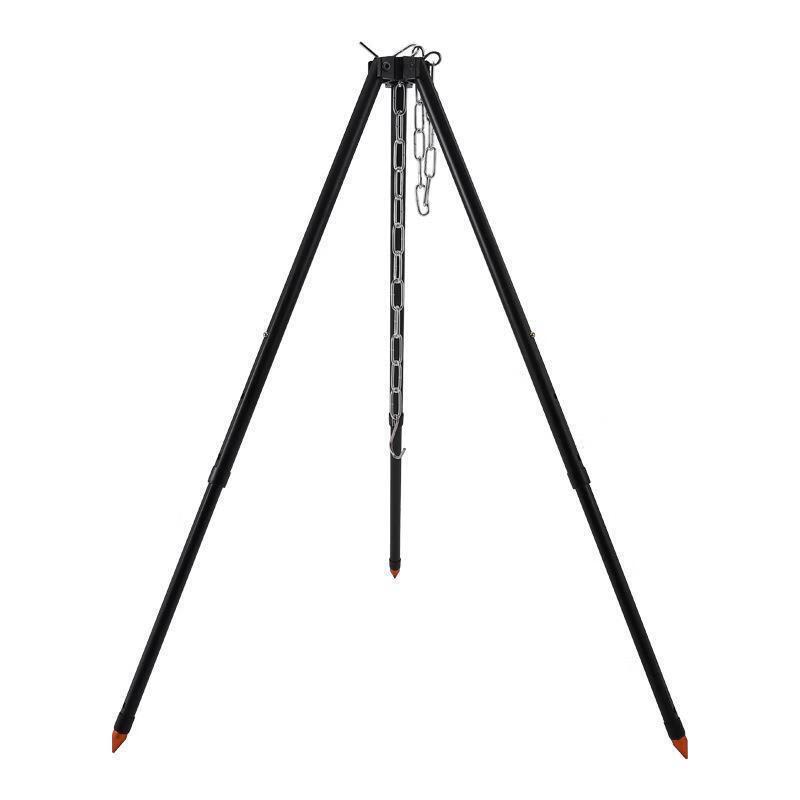OEING Portable Ret Retractable Camping Bonfire Tripod