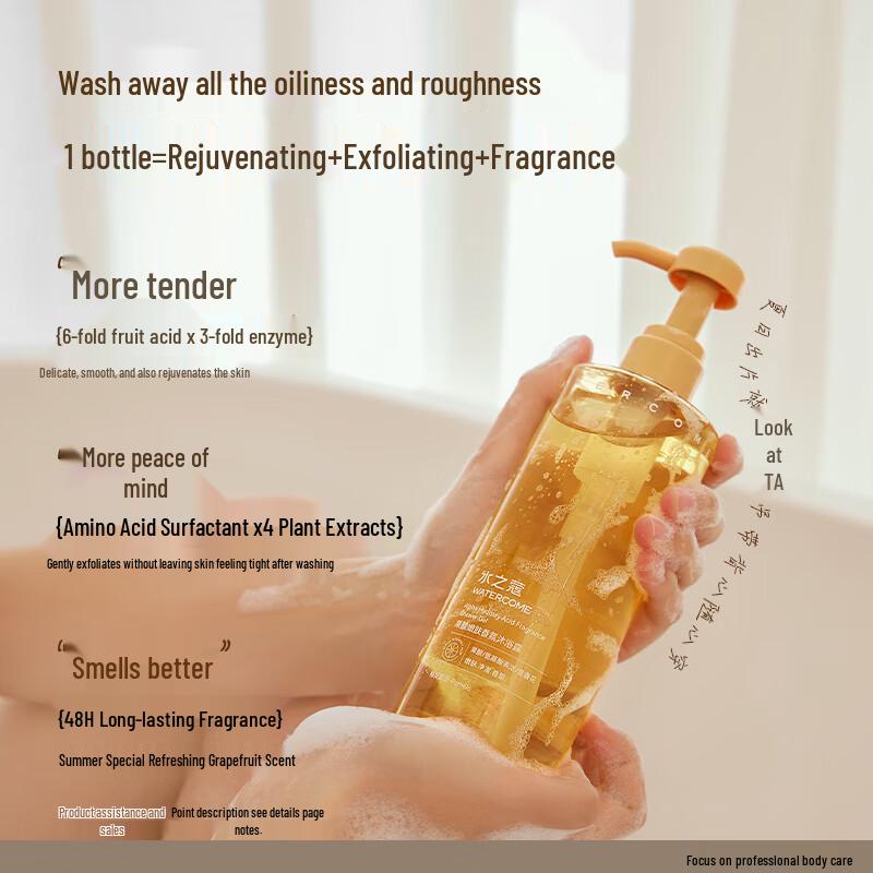 

Вода ZK Фруктова Кислота Омолоджуючий Ароматний Гель для Душу