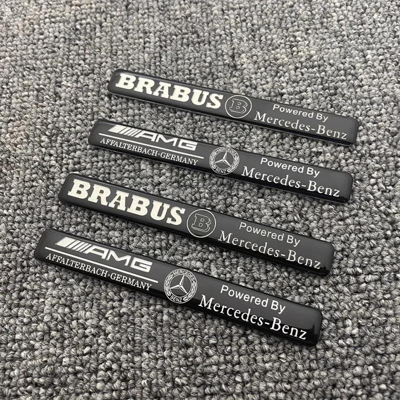 Car Emblem Sticker Accessories For Mercedes Benz AMG Brabus Maybach Smart W204 GLC CLA GLK W205 W203 W206 W108 W124 W126 W140